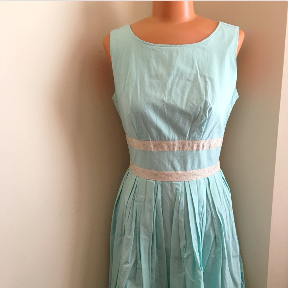 Convivial Pursuit Dress in Sky ~from ModCloth
